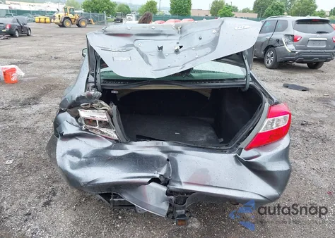 2012 Honda Civic Hf из США, поврежденный, VIN 2HGFB2F61CH325284